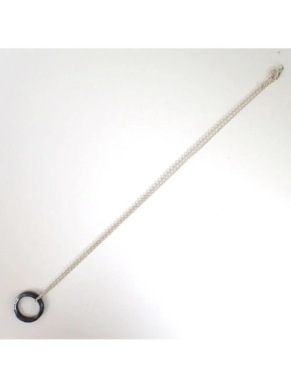 Tiffany & Co Titanium 925 Circle Necklace